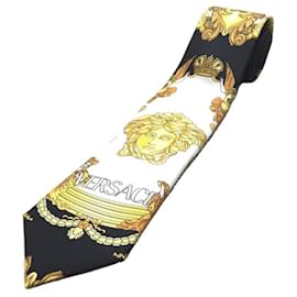 Corbata VERSACE / Seda / BLK Negro