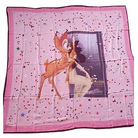 Givenchy Bambi Cotton Scarf Multicolore Multiple colors