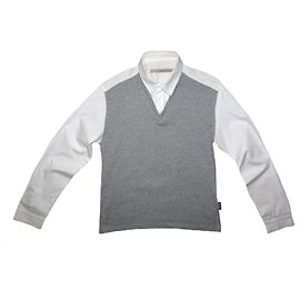 CAMISA GIVENCHY MASCULINA Branco Cinza
