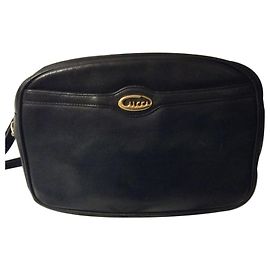 Borsa a tracolla Gucci Soho in pelle blu navy Blu navy