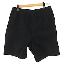 Acne-Men Shorts-Navy blue