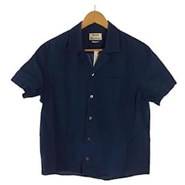 Acne-Polos-Blue
