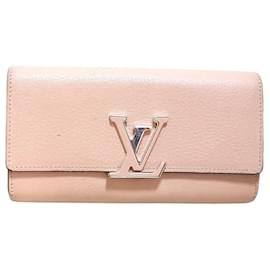 Louis Vuitton-Louis Vuitton Portefeuille capucines-Pink