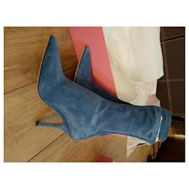 Paris Texas-Ankle Boots-Blue