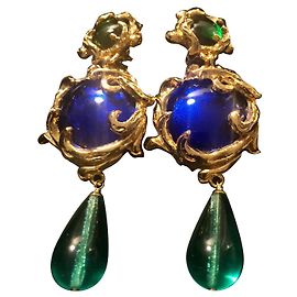 Philippe Ferrandis Orecchini Gold hardware