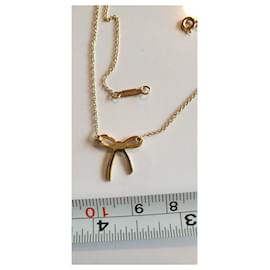 Tiffany & Co-Yellow gold bow 750/000-Golden
