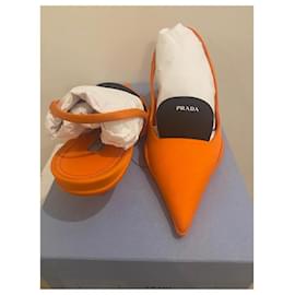Prada-Heels-Orange