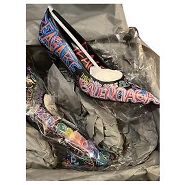 Balenciaga graffiti heels Multiple colors