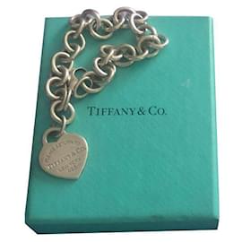 Tiffany & Co-Hard sterling Silveria bracelet-Silvery