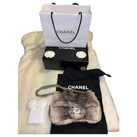 Chanel-Bolsas-Cinza antracite