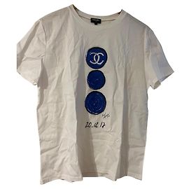 Camiseta coleccionista chanel x Colette Blanco