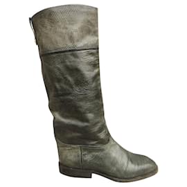 botas Pollini 36,5 Verde