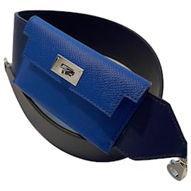 Hermès-Handbags-Dark blue