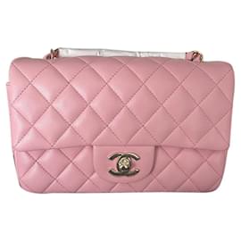 Chanel Mini retangular Rosa