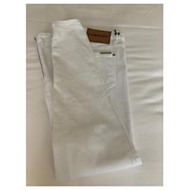 Dsquared2-Pantalones-Blanco