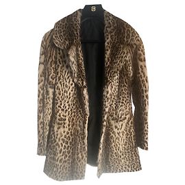 No Name Lynx Coat Brown