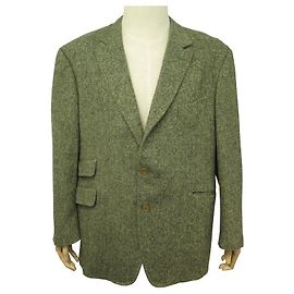 ARNYS PARIS G ARNY SUIT JACKET70 l 56 MEN GREEN WOOL GREEN WOOL JACKET Green