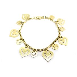 O.J. Perrin Pulsera O.J. DIJE DE CORAZÓN DE PERRIN LEGENDRES EN ORO AMARILLO 18K 19.8GR ORO Dorado