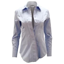 Sportmax-Camisa manga longa Sportmax Markus em algodão azul-Preto