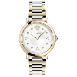 Versace-Pop Chic Stainless Steel Watch-Metallic
