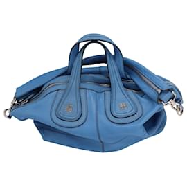 Givenchy-Bolso satchel Sugar Nightingale de Givenchy en piel de cabra azul cielo-Azul