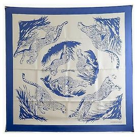 Hermès tatoo ghepardo Blu