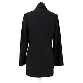 Céline-[Used]  [CELINE Celine] Tailored style zip jacket Wool black 42-Black