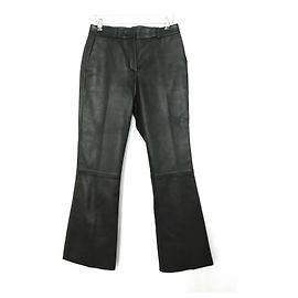 Hugo Boss Pantaloni corti in pelle Boss Nero