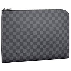 Pochette Louis Vuitton Jour Damier Graphite Gris