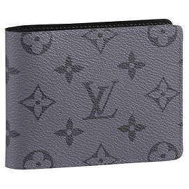 Louis Vuitton Carteira LV Slender eclipse reverse Cinza