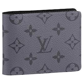 Louis Vuitton LV Slender wallet eclipse reverse Grey
