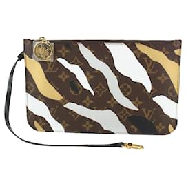 Louis Vuitton-Pulseira Pochette LV x LOL League of Legends Stripe Neverfull-Outro