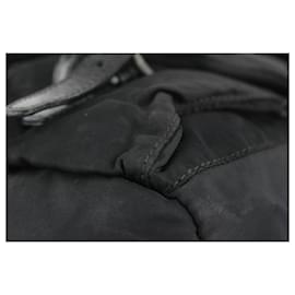Prada-Black Nylon Tessuto Twin Pocket Backpack-Other