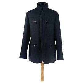 Blazer Etro de Lã Cinza Cinza