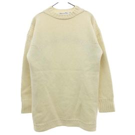 [Gebraucht] Christian Dior 19AW Eher Segelstrick 944S32bin304 Strickpullover aus Kaschmir mit Rundhalsausschnitt Weiß Weiß Roh