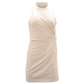 Alexander Wang alexanderwang.Minivestido anudado en t de algodón color marfil Blanco Crudo