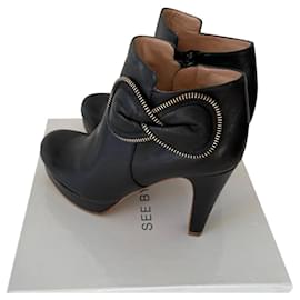 See by Chloé Ankle Boots Black