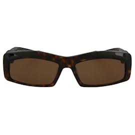 Balenciaga-Óculos de sol de acetato de armação quadrada-Marrom