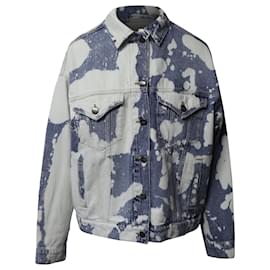Frame Denim Frame Le Splash Jacket oversize en denim bleu Autre Imprimé python