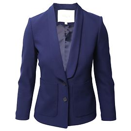 Maje Blazer in Blue Polyester Blue