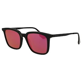 Autre Marque-Square-Frame Acetate Sunglasses-Black