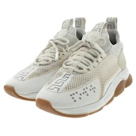Scarpe da ginnastica Versace in Altro Bianco taglia 41 EU - 23651537