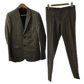 BALENCIAGA Setup suit / jacket / A8 / rayon / GRY / plain Grey