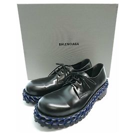 BALENCIAGA Dettaglio codice scarpe stringate / 44 / NERO / 530268WA6E2 Nero