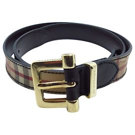 Cinturón de burberry Beige