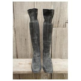 Autre Marque-boots Gray Mer p 37,5-Grey