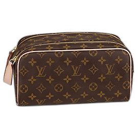 Louis Vuitton Monogram Canvas Dopp Kit Necessaire Marrom
