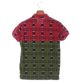 Fendi-[Used] FENDI Polo Shirt Men-Black,Red