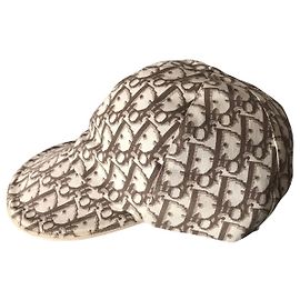 Dior Sombreros Blanco Beige