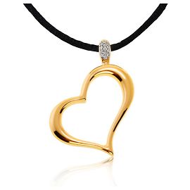 Colgante Piaget Corazón de Oro con Diamantes Otro